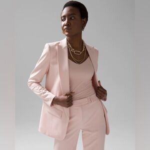 NWT White House black market relaxed blazingan rose smoke sz 14